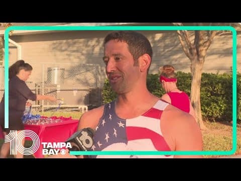 Hundreds of runners lace up their sneakers for Veteran's Day 5K in Dunedin