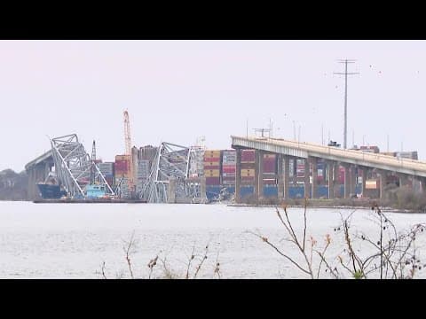 Demolition of Key Bridge remaining parts begin July 7