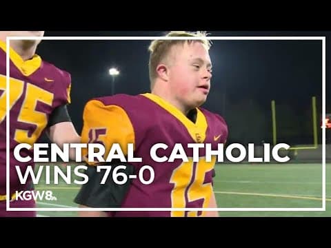 Central Catholic dominates in regular season finale | Friday Night Football