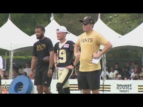 Saints return to practice for Day 9 at training camp, slower pace in New Orleans