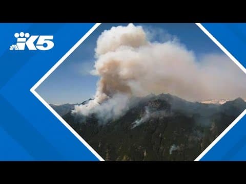 Miners Complex wildfires close trails, campgrounds in North Cascades