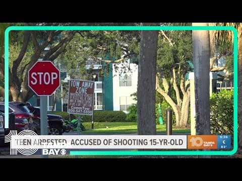 Teen accused of shooting 15-year-old at St. Pete apartment complex