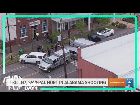 Mass shooting at Alabama teen's birthday party kills 4 people, hurts dozens more