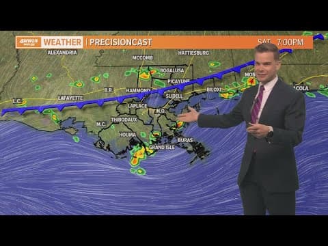 New Orleans Weather: Not as stormy, but still hot