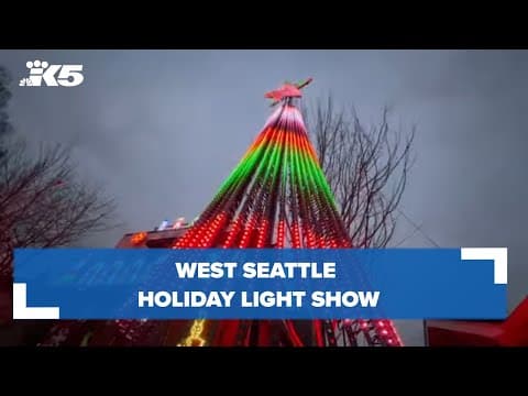 West Seattle holiday light show