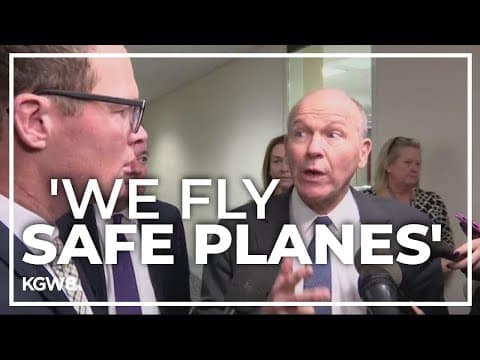 Boeing CEO says MAX 9 planes are safe