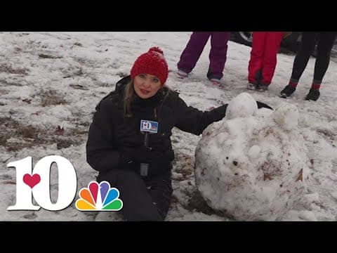 Katie Inman is having 'snow' much fun in Maryville