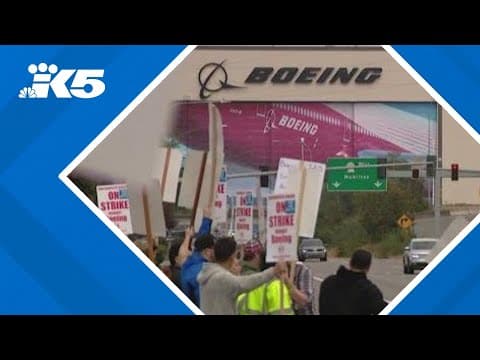 What could be the economic cost of the Boeing machinists strike?