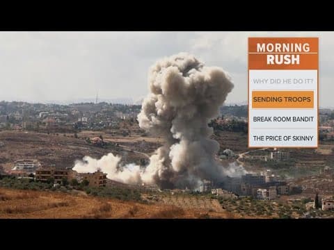 The US will send troops to the Middle East