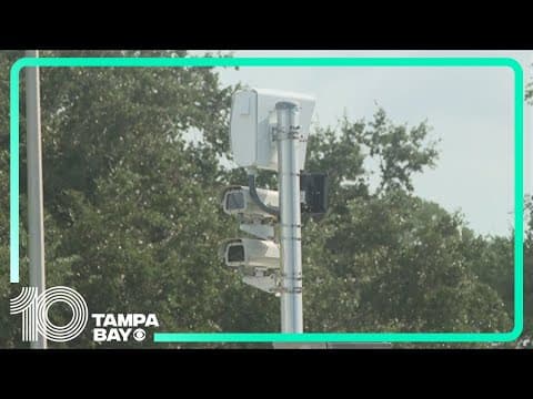 Speeding cameras are being set up in Hillsborough County
