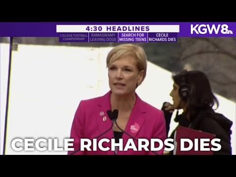 Cecile Richards, former Planned Parenthood leader, dies at 67