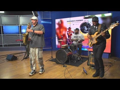 Daygo's Finest | Clifford and Friends visits Studio 8 on CBS 8 Mornings