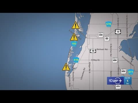 Swim advisory issued for 3 Pinellas County beaches due to 'high bacteria levels'