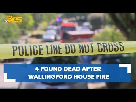 Seattle police share details on Wallingford house fire that left 4 dead