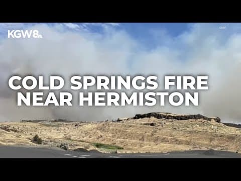 Wildfires prompt evacuations in Umatilla, Wasco and Gilliam counties in Eastern Oregon