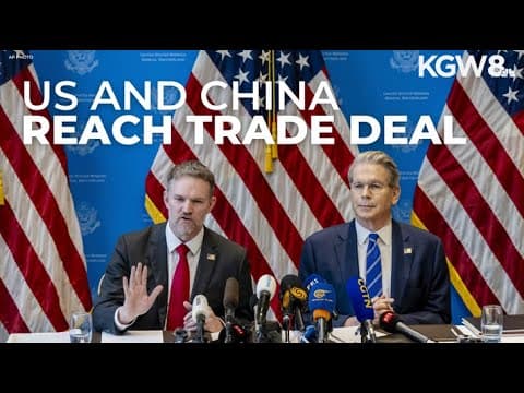 US reaches agreement with China to cut tariffs