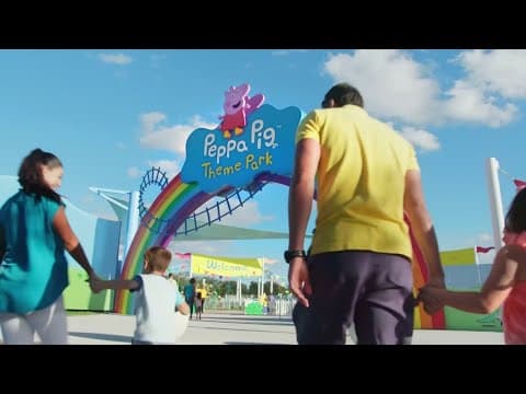 The Peppa Pig theme park in North Texas now has an official opening date