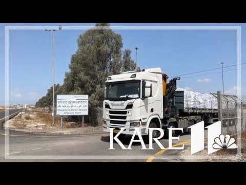 Israel allows aid shipments into beseiged Gaza