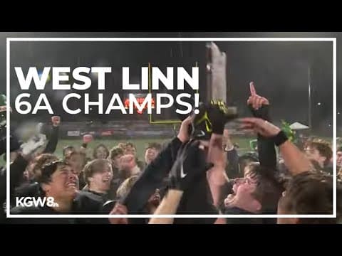 West Linn takes 6A Championship against Sheldon | Friday Night Football