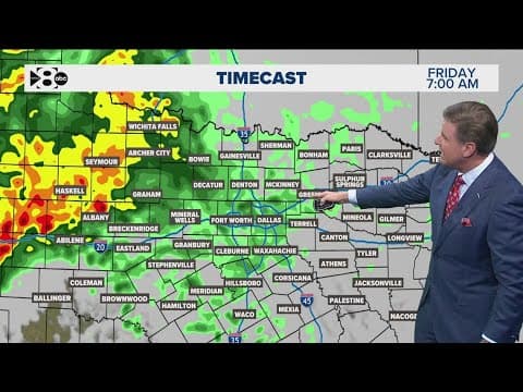 DFW Weather: Showers and strong storms return this week
