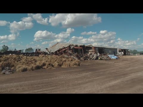 'Your worst nightmare': Logan County horse trainers lose 44 horses in barn fire