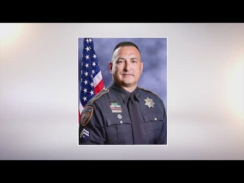 Harris County Sheriff's Office escorts deputy killed in crash to funeral home