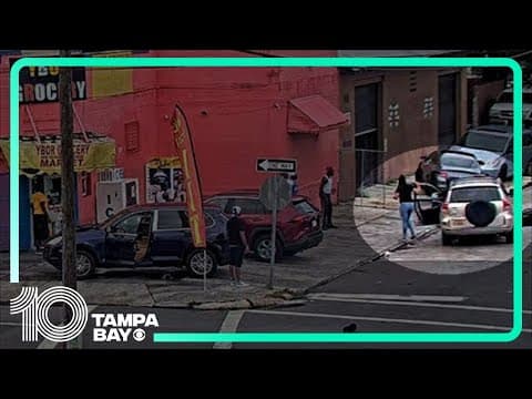 Tampa police looking for woman who hit scooter rider, drove off