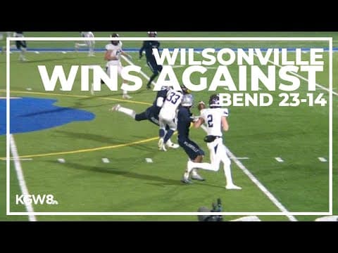 Wilsonville stops Bend to reach title game | Friday Night Football