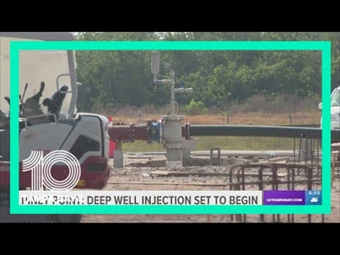Piney Point injection well set to begin Tuesday
