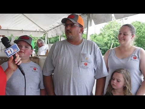 Family-owned vendor brings fresh produce to Grainger County Tomato Festival