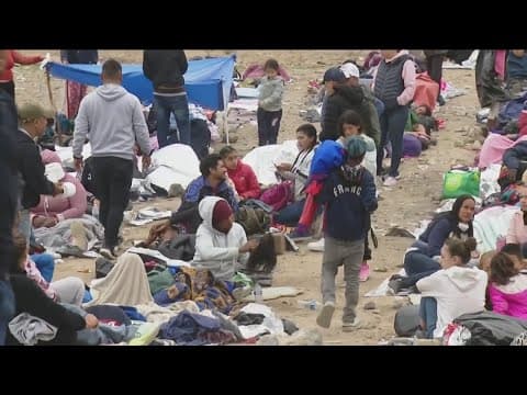 More migrants arrive at US-Mexico border one day after expiration of Title 42