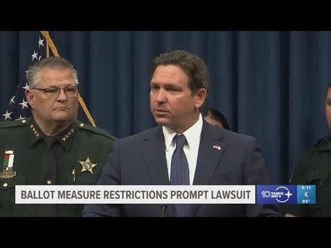 'This is repression': Lawsuit challenges Florida's new hurdles for getting measures on the ballot