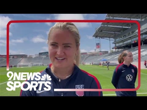 Lindsey Horan on the USWNT’s enthusiastic view on Pride and Equality