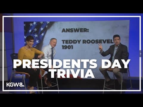 KGW Sunrise team takes a Presidents Day quiz