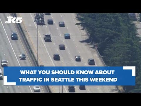 Here's what you should know about this weekend's road closures, construction in Seattle