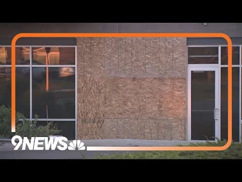 Pursuit ends when car crashes into Centennial Airport building