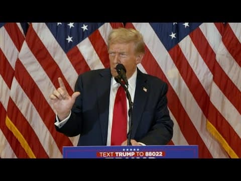 Donald Trump full speech at Trump Tower in New York (Sept. 26, 2024)