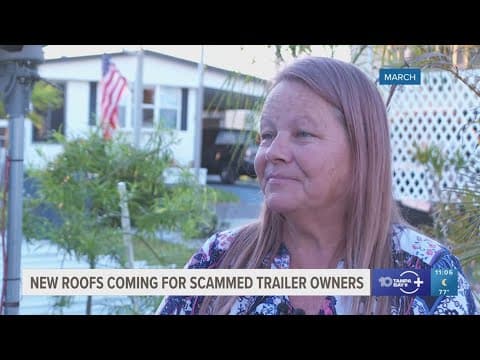 Neighbors reportedly ripped off by roofing contractor working with state to get money back