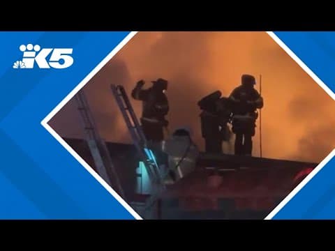 Fire damages units at Fife storage facility near I-5