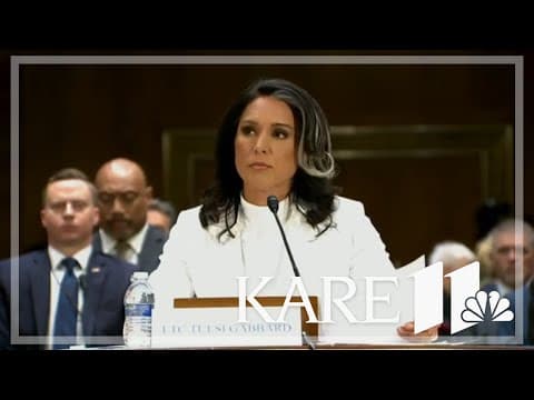 Intelligence Director nominee Tulsi Gabbard hits back at critics at confirmation hearing