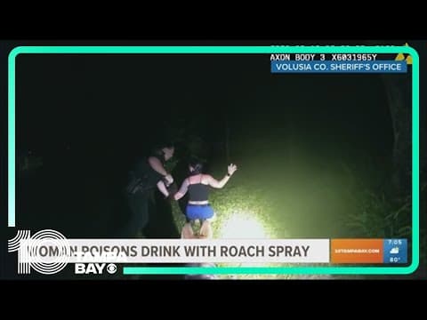 Woman accused of putting roach poison in man's drink