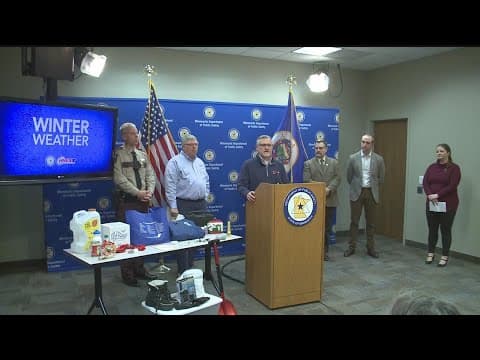 Department of Public Safety discusses tips for snowstorm