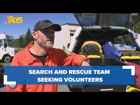 Snohomish County Search and Rescue searching for volunteers