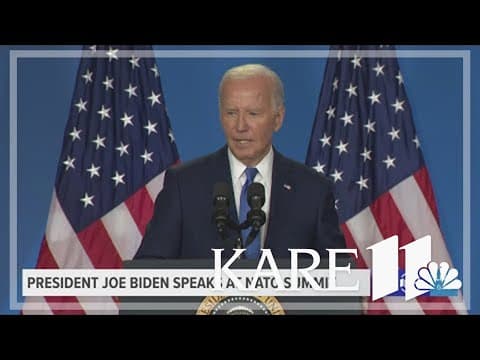 Biden speaks to daily routine