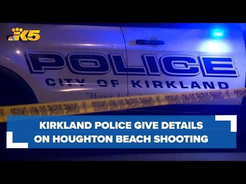 Kirkland police give details on Monday morning's shooting