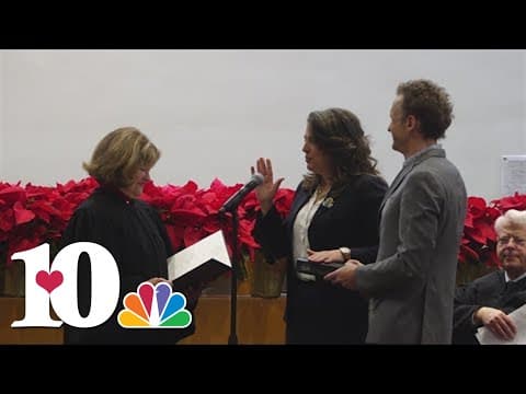 Knoxville Mayor Indiya Kincannon and other officials sworn into office