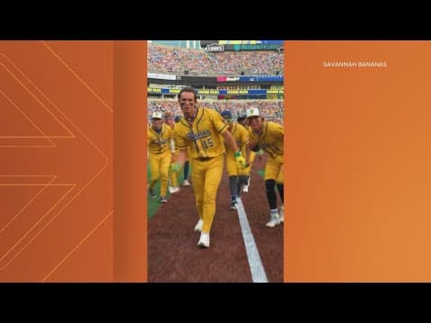 Savannah Bananas head to Nats Park Friday as part of world tour