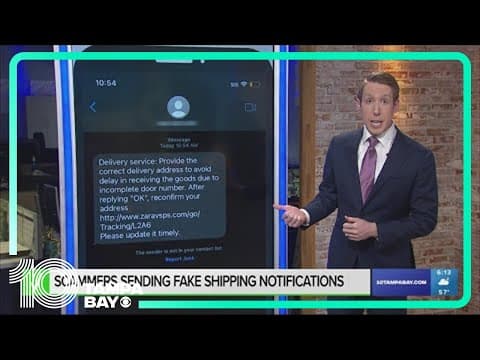 Waiting on holiday deliveries? Don’t fall for this shipping notification scam