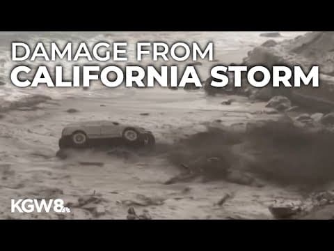 Southern California hit with rain damage after strongest storm of the season