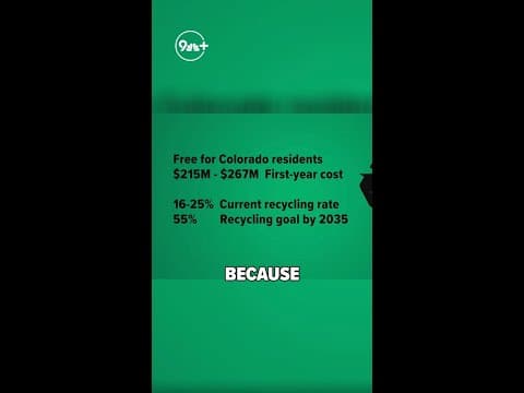 Paying the price for 'free recycling'